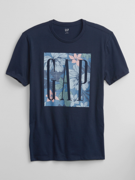 Футболка мужская GAP 1159757383 (Синий, XL)