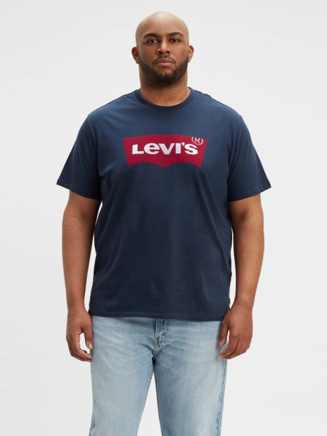 Футболка мужская Levi's с коротким рукавом 1159762960 (Синий, 2XL)