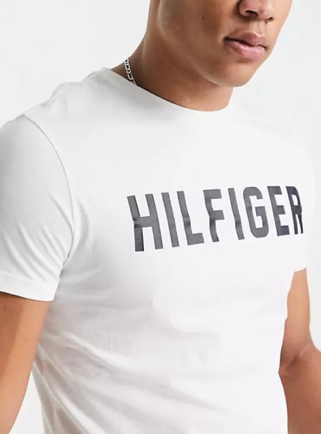 Футболка Tommy Hilfiger білий логотип