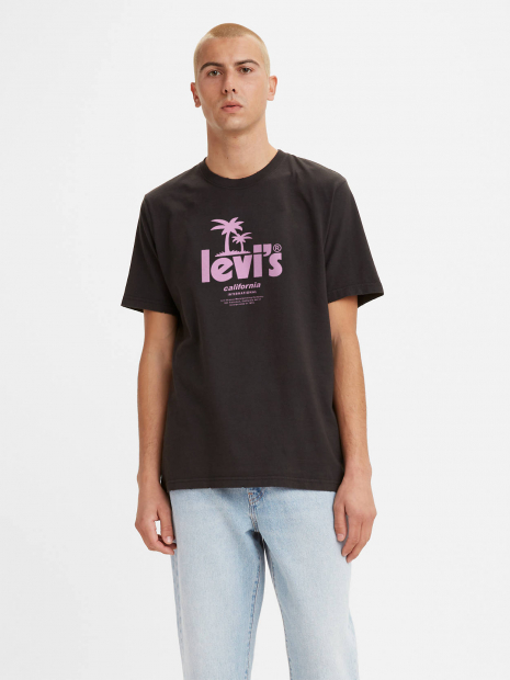 Футболка мужская Levi's 1159763630 (Черный, XL)