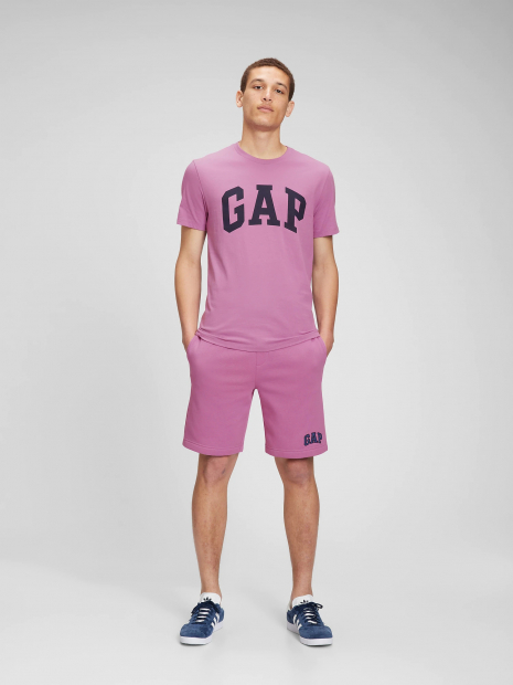 Мужская футболка GAP с логотипом 1159766452 (Сиреневый, M)