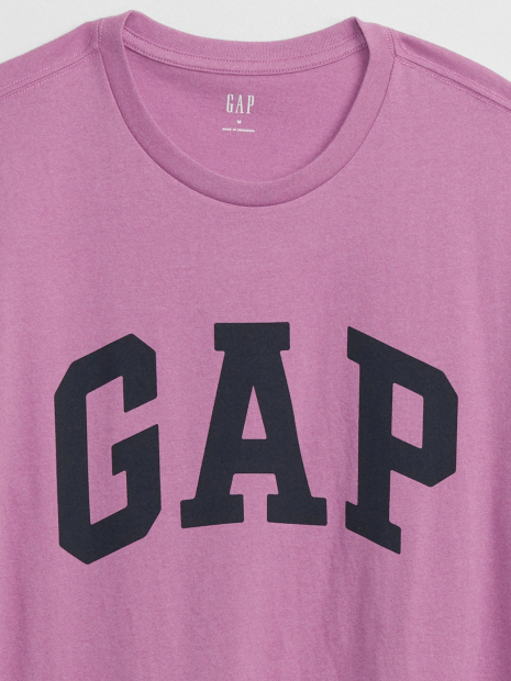 Мужская футболка GAP с логотипом 1159766452 (Сиреневый, M)