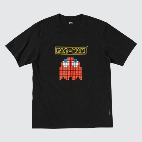 Футболка з малюнком Pac-Man UNIQLO унісекс оригінал 1159773035 (Чорний, S)