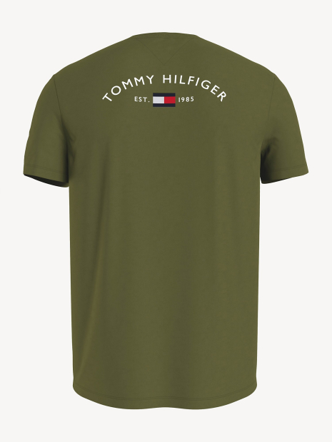 Футболка Tommy Hilfiger с круглым вырезом 1159776731 (Зеленый, 3XL)