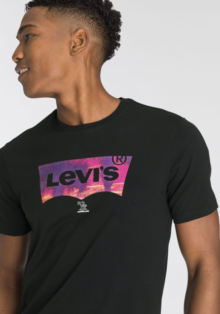 Мужская футболка Levi's с логотипом 1159777510 (Черный, L)