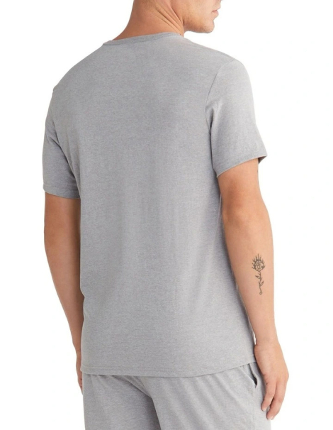 Мужская футболка Calvin Klein с логотипом 1159779554 (Серый, XL)