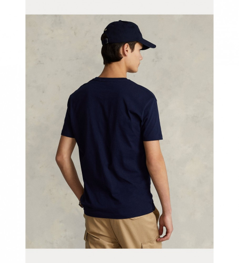 Футболка мужская Polo Ralph Lauren с логотипом 1159779858 (Синий, M)