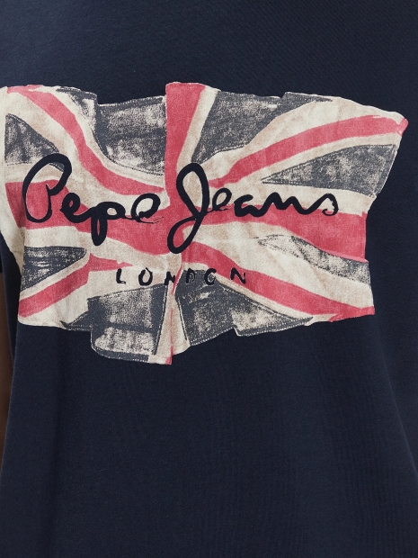 Чоловіча футболка Pepe Jeans London з принтом і логотипом оригінал