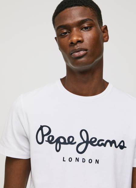 Чоловіча футболка Pepe Jeans London з логотипом оригінал