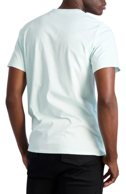 Мужская футболка Karl Lagerfeld Paris с логотипом 1159780277 (Голубой, L)