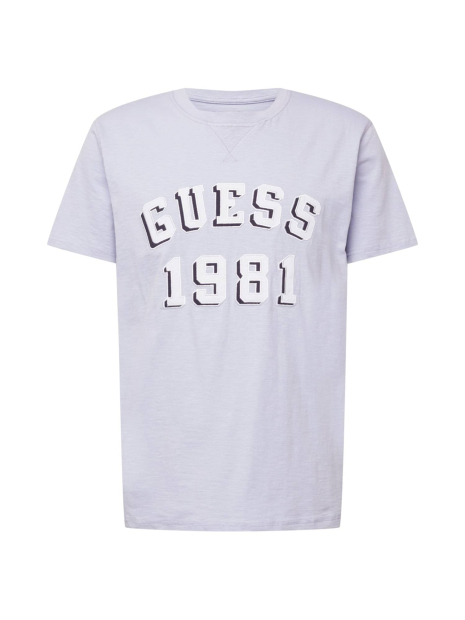 Мужская футболка Guess с логотипом 1159780734 (Сиреневый, M)