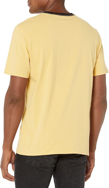 Мужская футболка Karl Lagerfeld Paris с принтом 1159782969 (Желтый, XL)