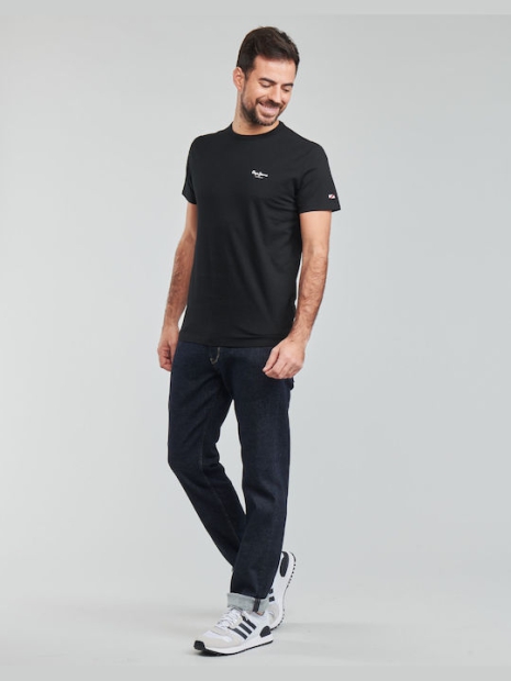Мужская футболка Pepe Jeans London с логотипом 1159809463 (Черный, XXL)