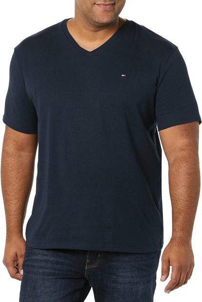 Мужская футболка Tommy Hilfiger 1159786743 (Синий, M)