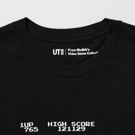 Футболка MoMA's Video Game UNIQLO 1159787561 (Черный, 3XL)