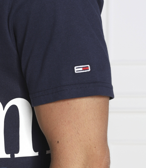 Мужская футболка Tommy Hilfiger с логотипом 1159788498 (Синий, XXL)