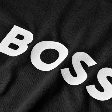 Футболка мужская BOSS by Hugo Boss с логотипом 1159790744 (Черный, S)