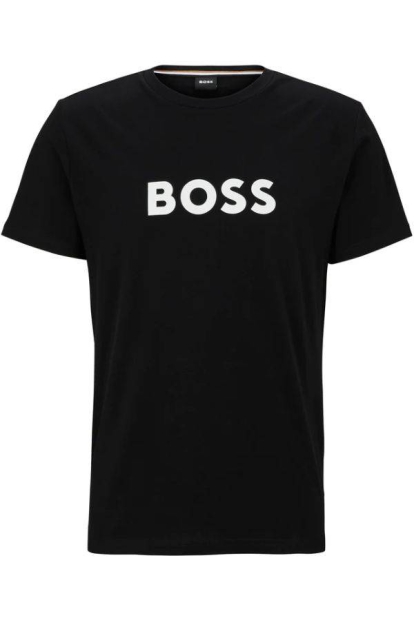 Футболка чоловіча BOSS by Hugo Boss з логотипом оригінал