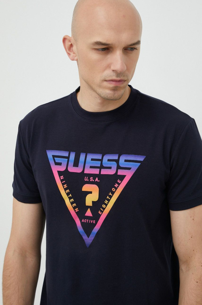 Чоловіча футболка Guess з логотипом оригінал