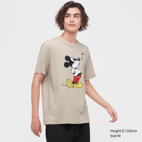 Футболка UNIQLO з малюнком Mickey Stands оригінал