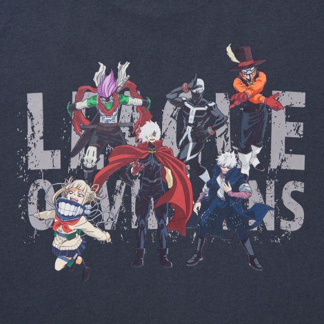 Футболка My Hero Academia от UNIQLO с принтом сзади 1159792522 (Серый, XXL)