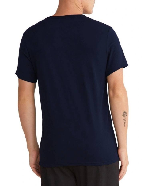 Мужская футболка Calvin Klein с логотипом 1159792947 (Синий, L)