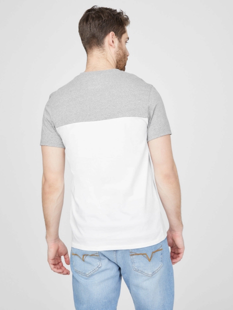 Мужская футболка Guess 1159796501 (Белый, XL)