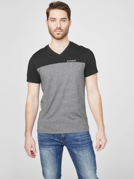 Мужская футболка Guess 1159796097 (Серый, L)