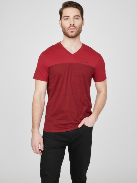 Мужская футболка Guess 1159796502 (Красный, M)