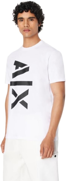 Футболка Armani Exchange з логотипом 1159795824 (Білий, XL)