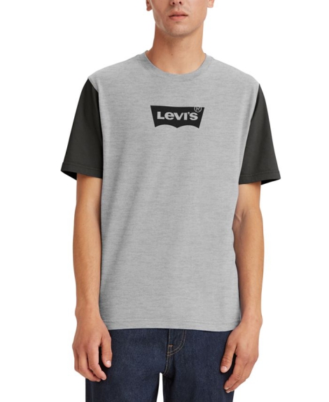 Футболка мужская Levi's с логотипом 1159796881 (Серый, L)