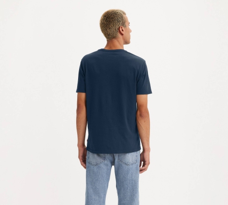 Футболка мужская Levi's с коротким рукавом 1159801980 (Синий, XXL)