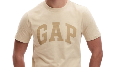 Футболка мужская GAP 1159813536 (Бежевый, XS)