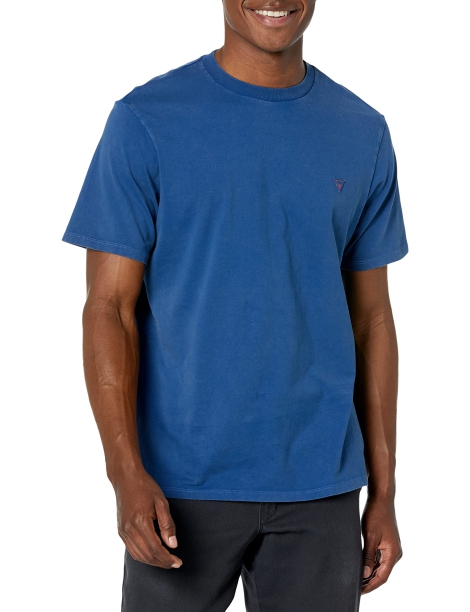 Чоловічі футболки з логотипом 1159807360 (Білий/синій, S)