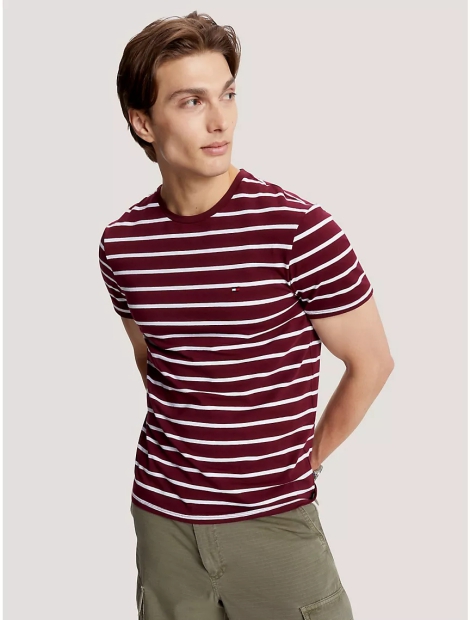 Футболка Tommy Hilfiger 1159810337 (Бордовий, XXL)