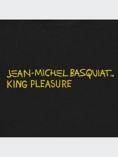 Футболка UT Archive UNIQLO Jean-Michel Basquiat King Pleasure 1159811618 (Черный, XL)