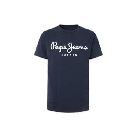 Мужская футболка Pepe Jeans London с логотипом 1159812321 (Синий, XXL)