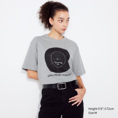 Футболка UT Archive UNIQLO Jean-Michel Basquiat 1159812417 (Сірий, S)