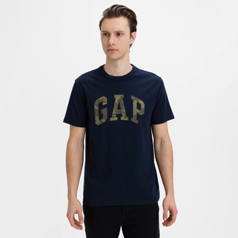 Мужская футболка GAP с логотипом 1159813534 (Синий, L)