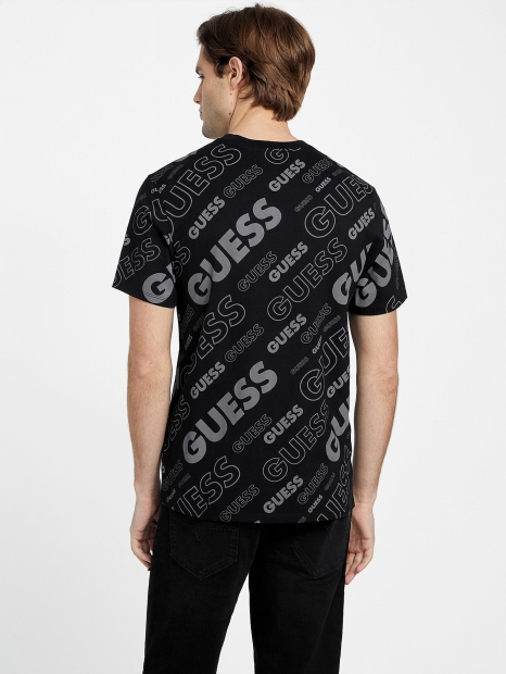 Мужская футболка Guess с логотипом 1159814502 (Черный, L)