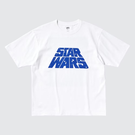 Футболка UNIQLO Star Wars by Kosuke Kawamura с принтом 1159814856 (Белый XS)