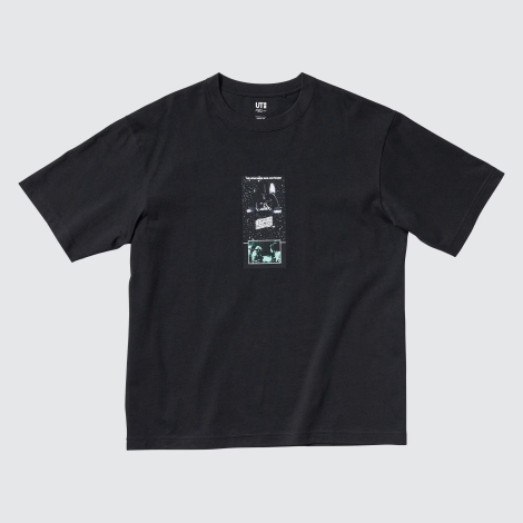 Футболка UNIQLO Star Wars by Kosuke Kawamura с принтом 1159816577 (Черный XXL)