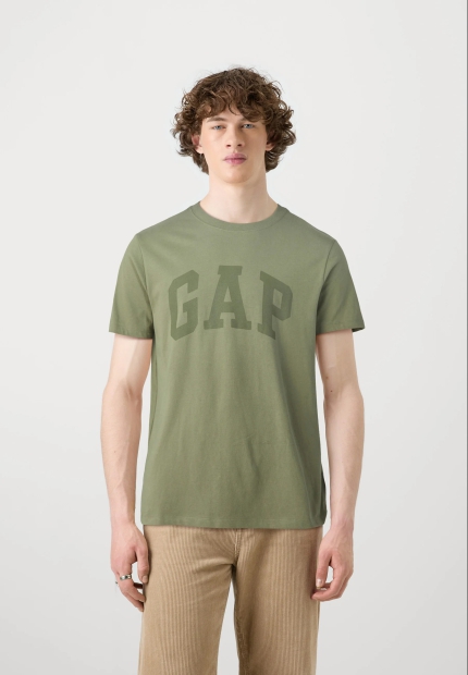 Футболка мужская GAP 1159817906 (Зеленый L)