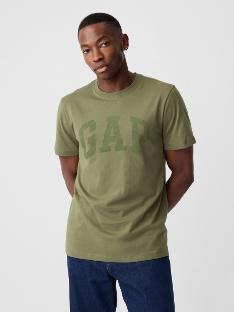 Футболка мужская GAP 1159817906 (Зеленый L)