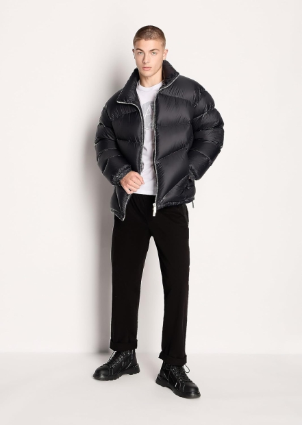 Футболка Armani Exchange с логотипом 1159818275 (Белый XXL)