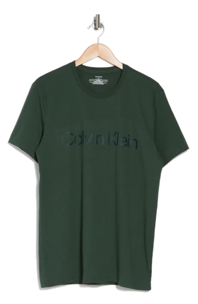 Чоловічі футболки з логотипом Calvin Klein 1159820783 (Зелений XL)