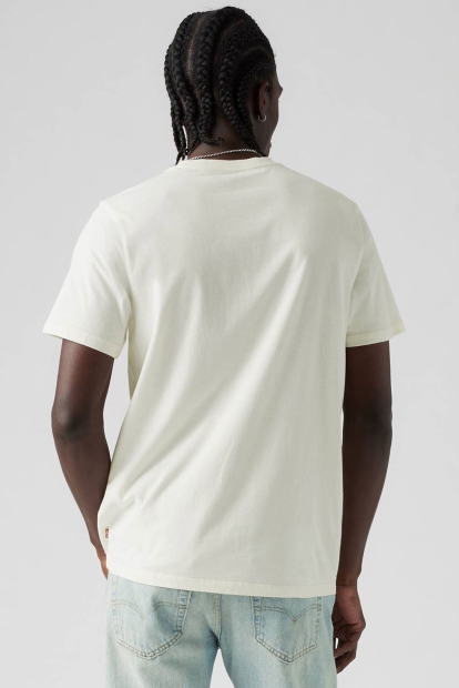 Футболка чоловіча Levi's з логотипом 1159824656 (Молочний L)