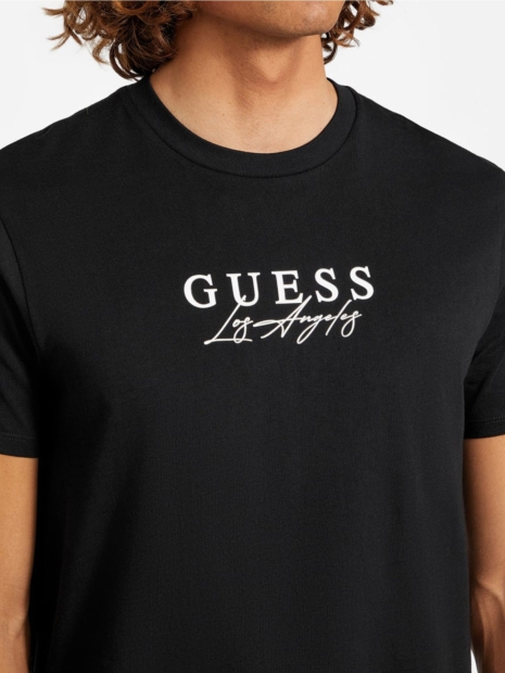 Мужская футболка Guess с принтом 1159827967 (Черный XL)