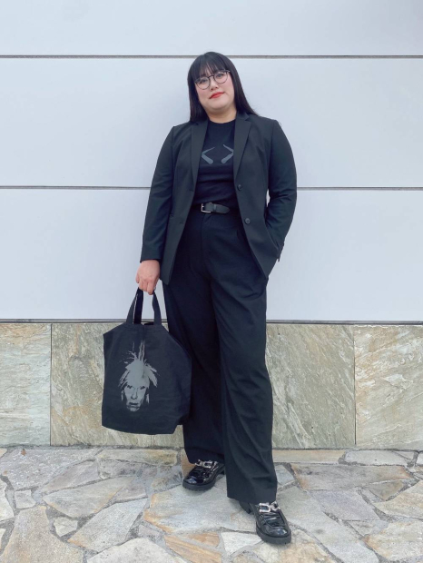 Футболка KAWS + Warhol UNIQLO с принтом 1159831706 (Черный XXL)