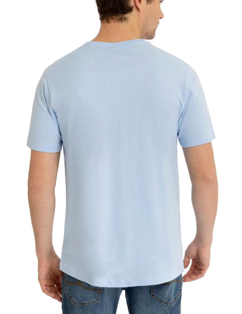 Футболка US Polo Assn з логотипом 1159832107 (Блакитний XL)